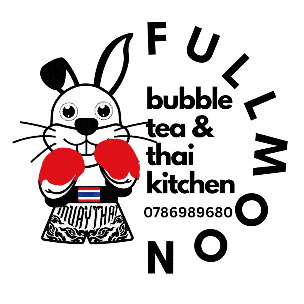 Fullmoon Bubble Tea & Thai Kitchen Logo